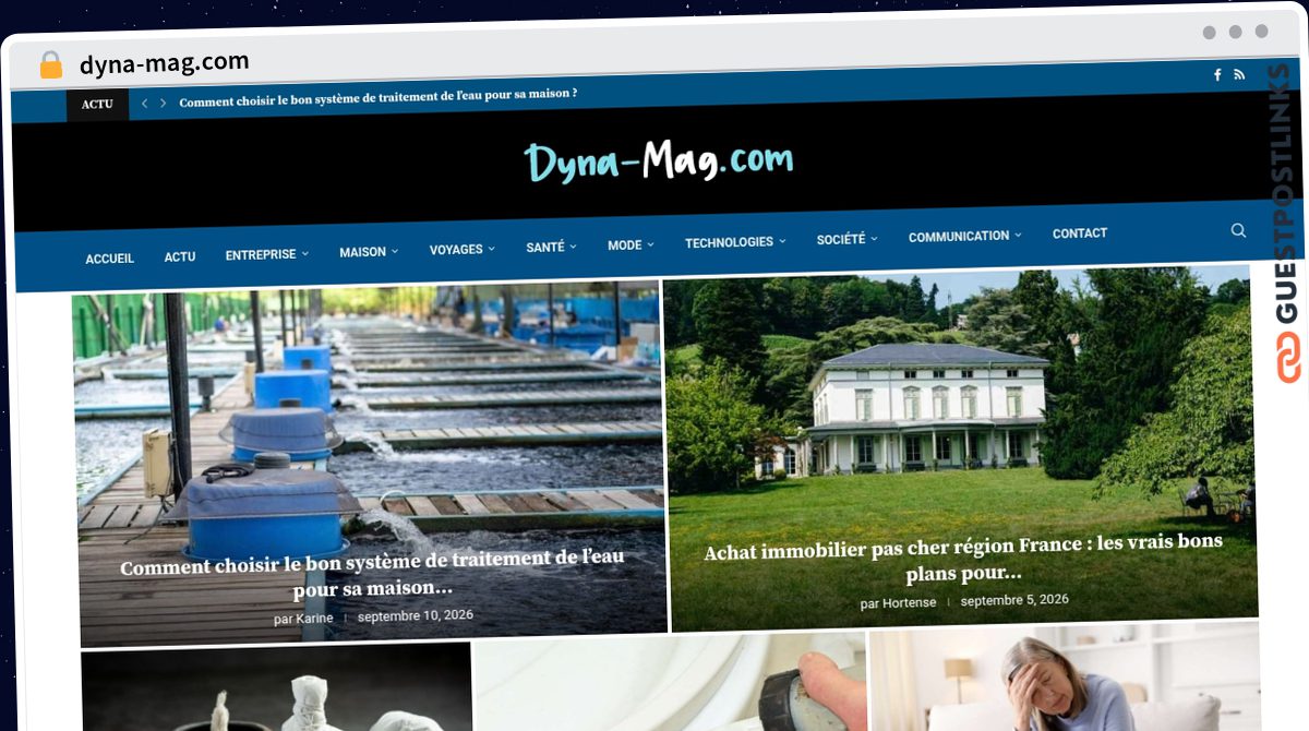 Publish Guest Post on dyna-mag.com