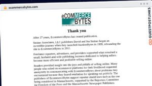 Publish Guest Post on ecommercebytes.com