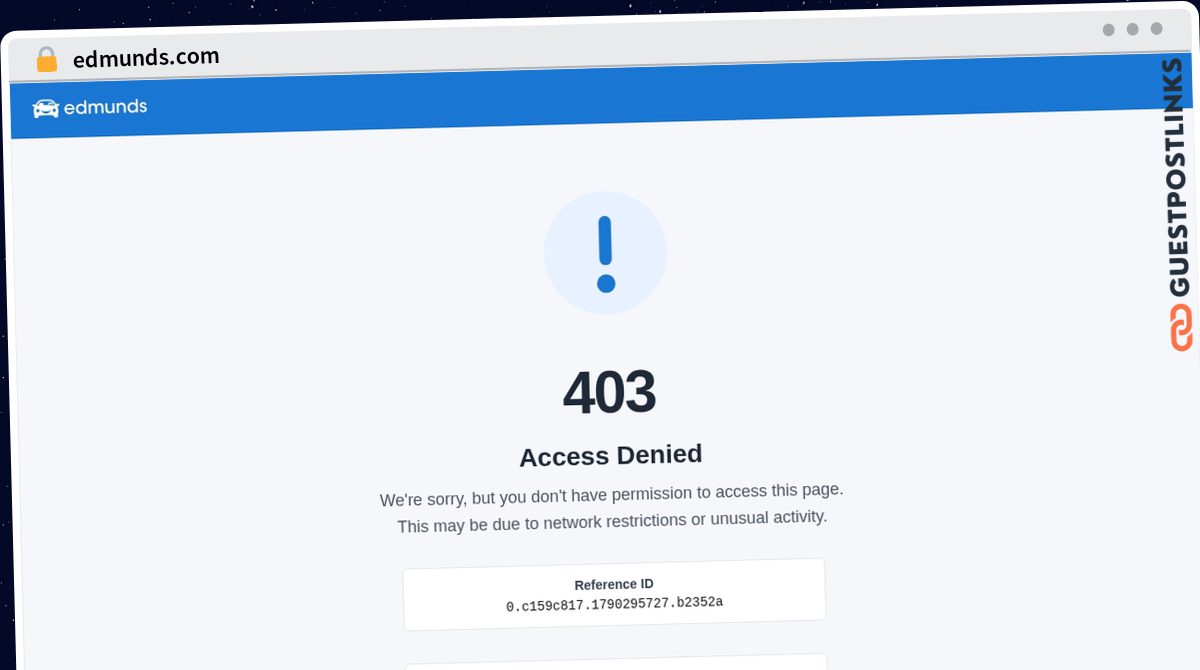 Publish Guest Post on edmunds.com