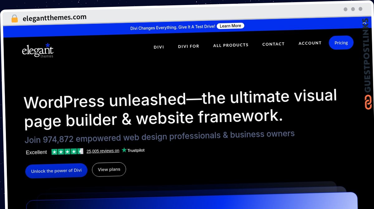 Publish Guest Post on elegantthemes.com