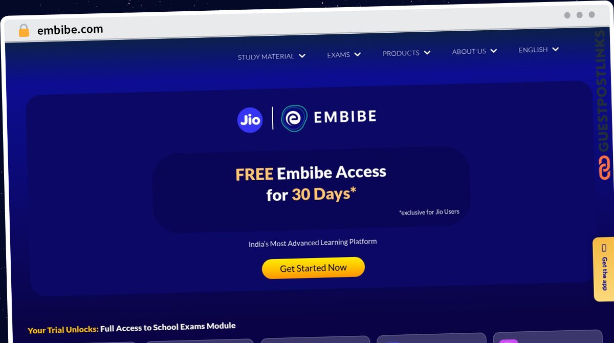 Publish Guest Post on embibe.com