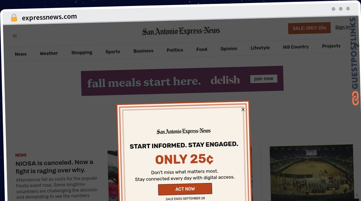 Publish Guest Post on expressnews.com