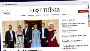 Publish Guest Post on firstthings.com