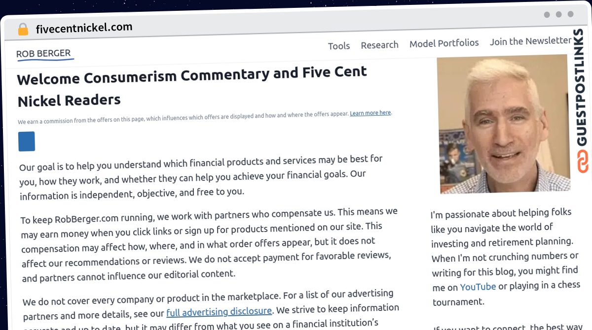 Publish Guest Post on fivecentnickel.com