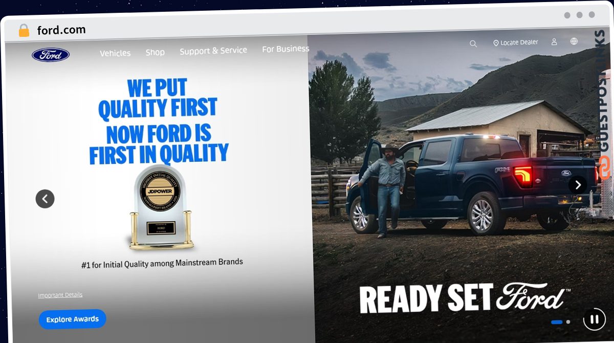 Publish Guest Post on ford.com