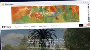 Publish Guest Post on frieze.com