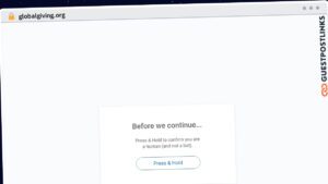Publish Guest Post on globalgiving.org