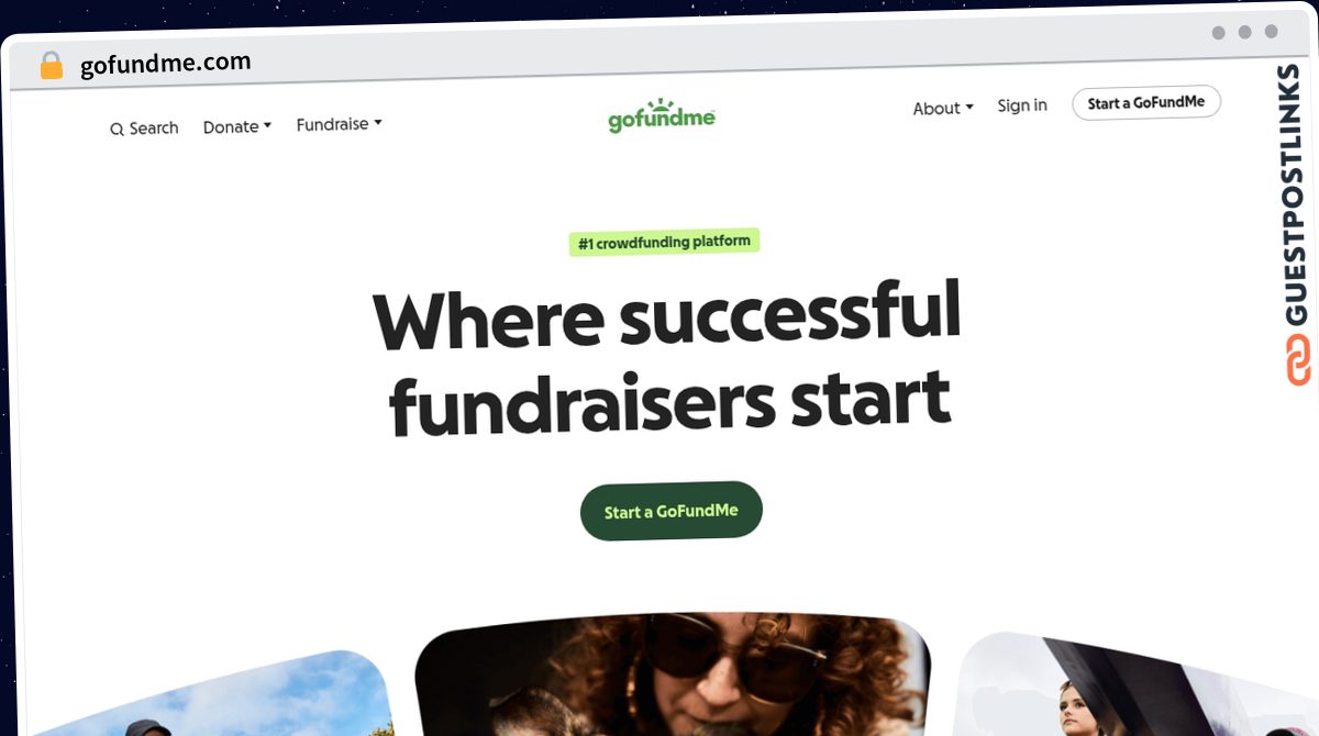 Publish Guest Post on gofundme.com