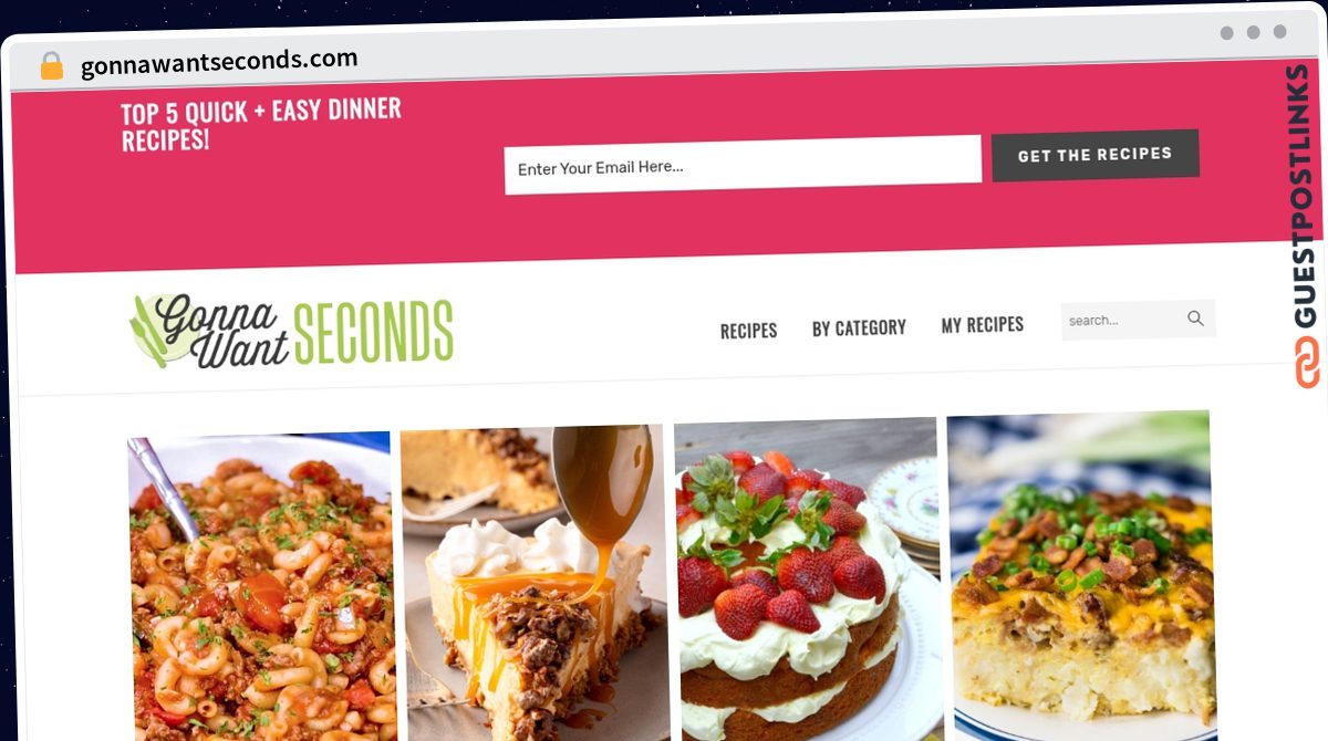 Publish Guest Post on gonnawantseconds.com