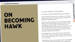 Publish Guest Post on goodbeerhunting.com