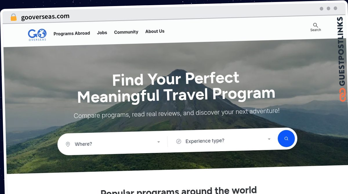 Publish Guest Post on gooverseas.com