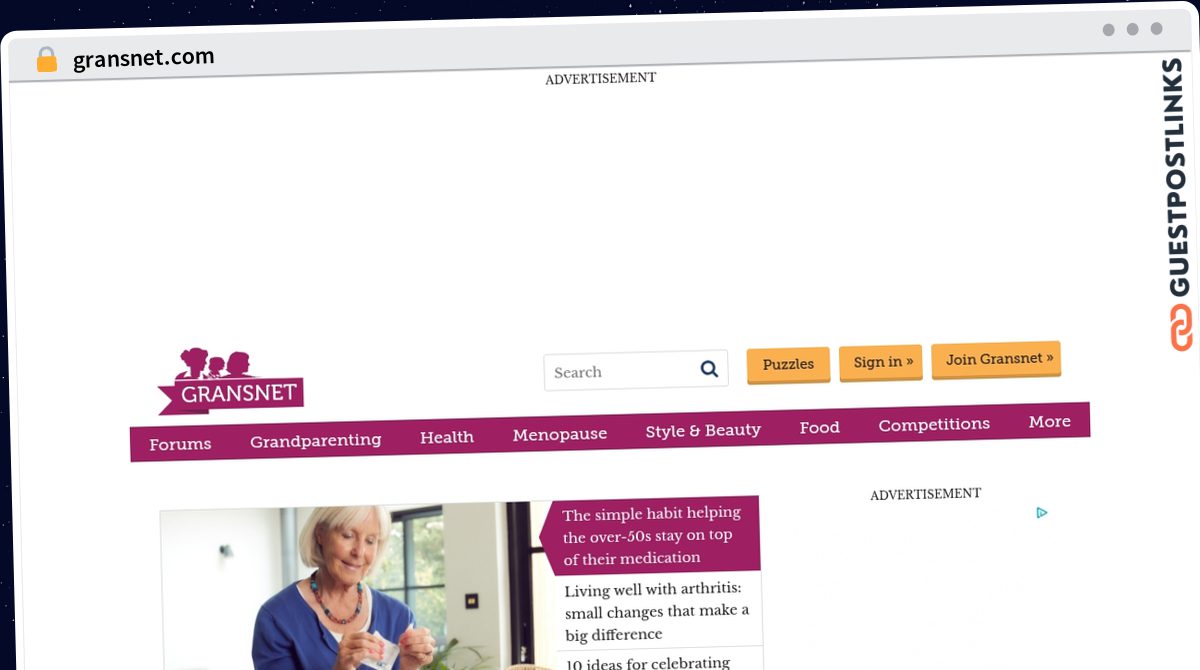 Publish Guest Post on gransnet.com