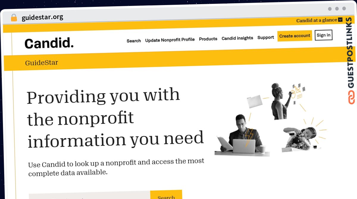 Publish Guest Post on guidestar.org