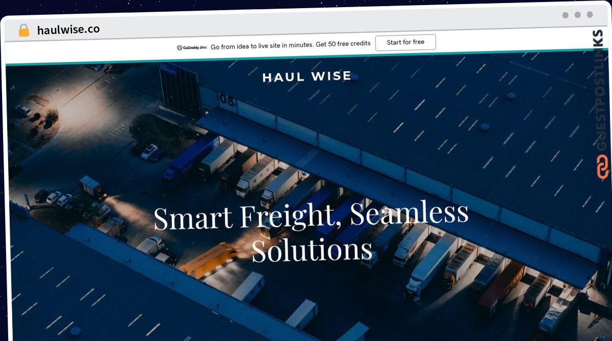 Publish Guest Post on haulwise.co