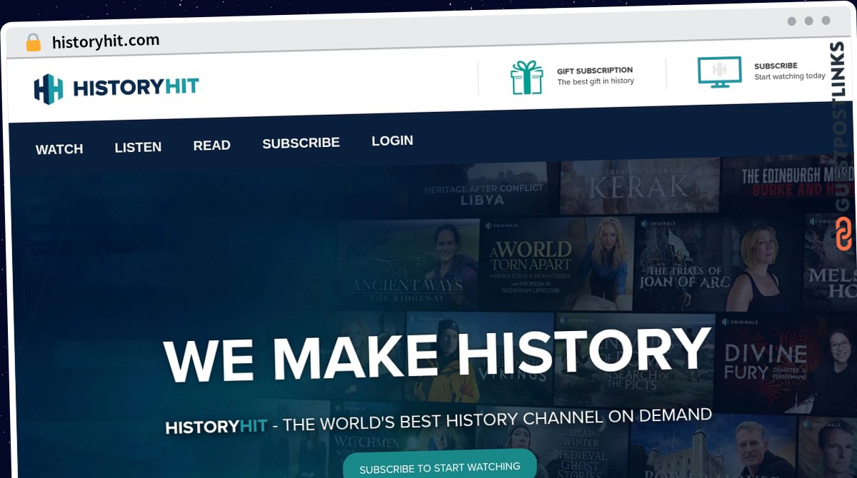 Publish Guest Post on historyhit.com