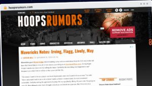 Publish Guest Post on hoopsrumors.com