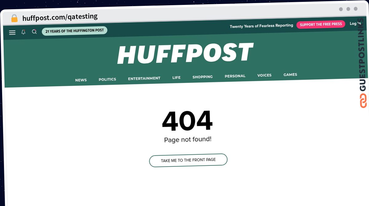 Publish Guest Post on huffpost.com/qatesting