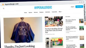 Publish Guest Post on hyperallergic.com