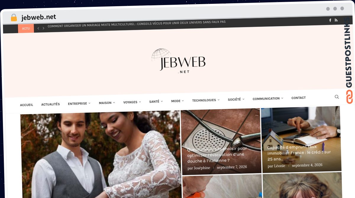 Publish Guest Post on jebweb.net