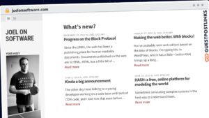 Publish Guest Post on joelonsoftware.com