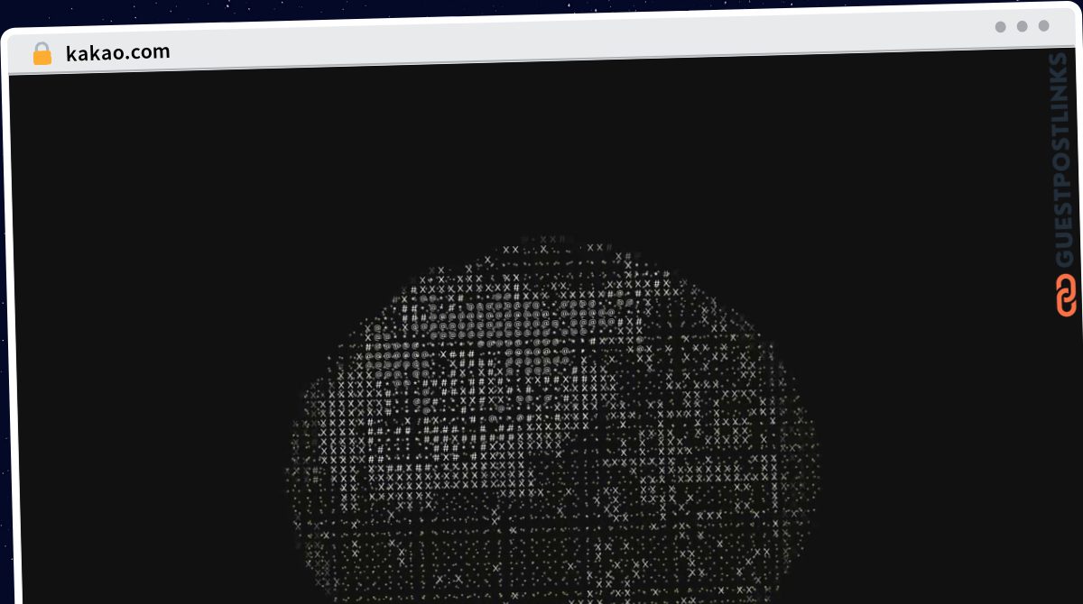 Publish Guest Post on kakao.com