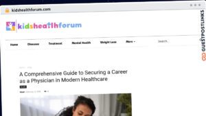 Publish Guest Post on kidshealthforum.com