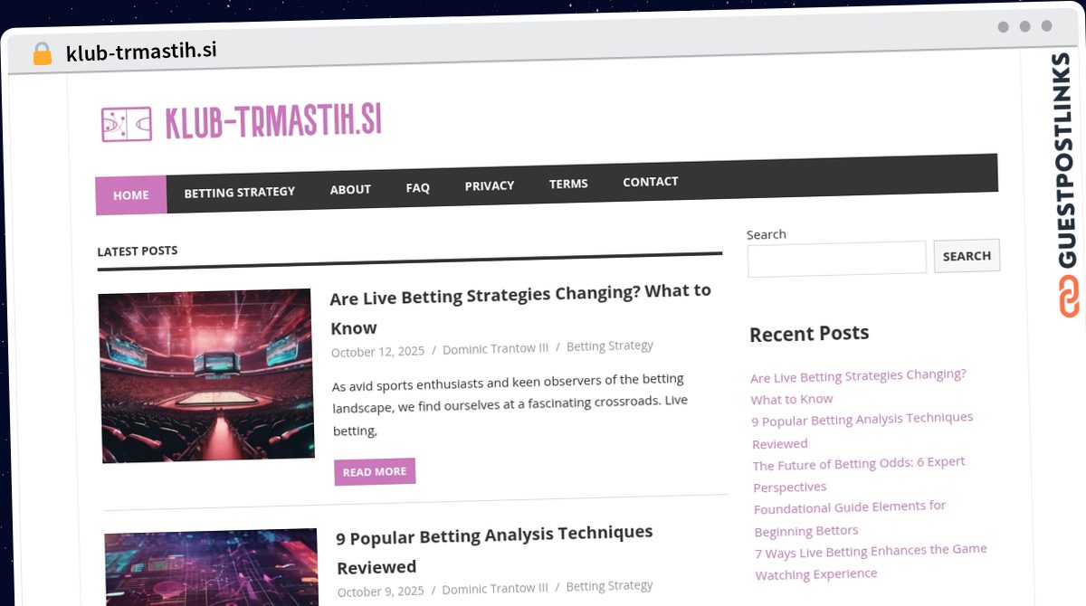 Publish Guest Post on klub-trmastih.si