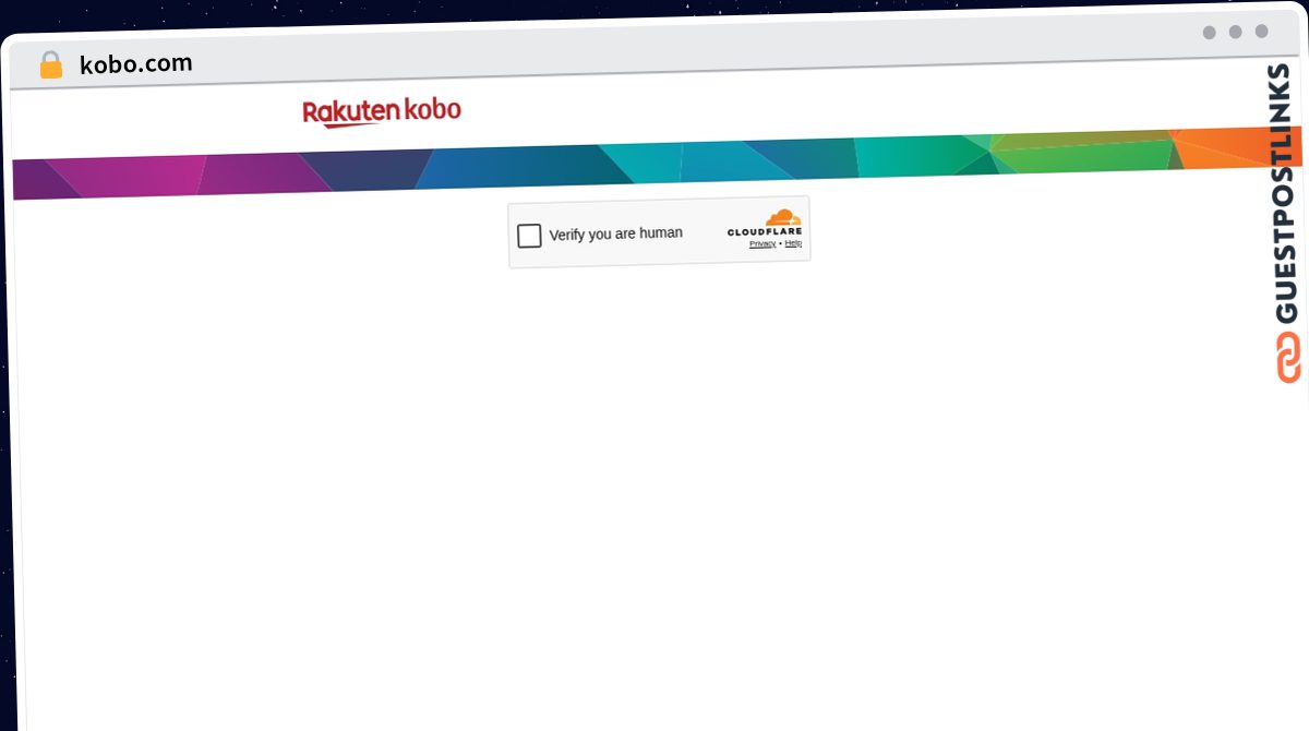 Publish Guest Post on kobo.com