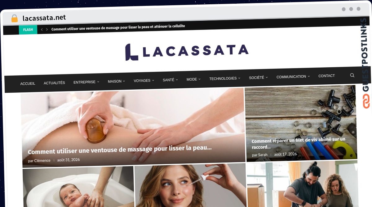 Publish Guest Post on lacassata.net
