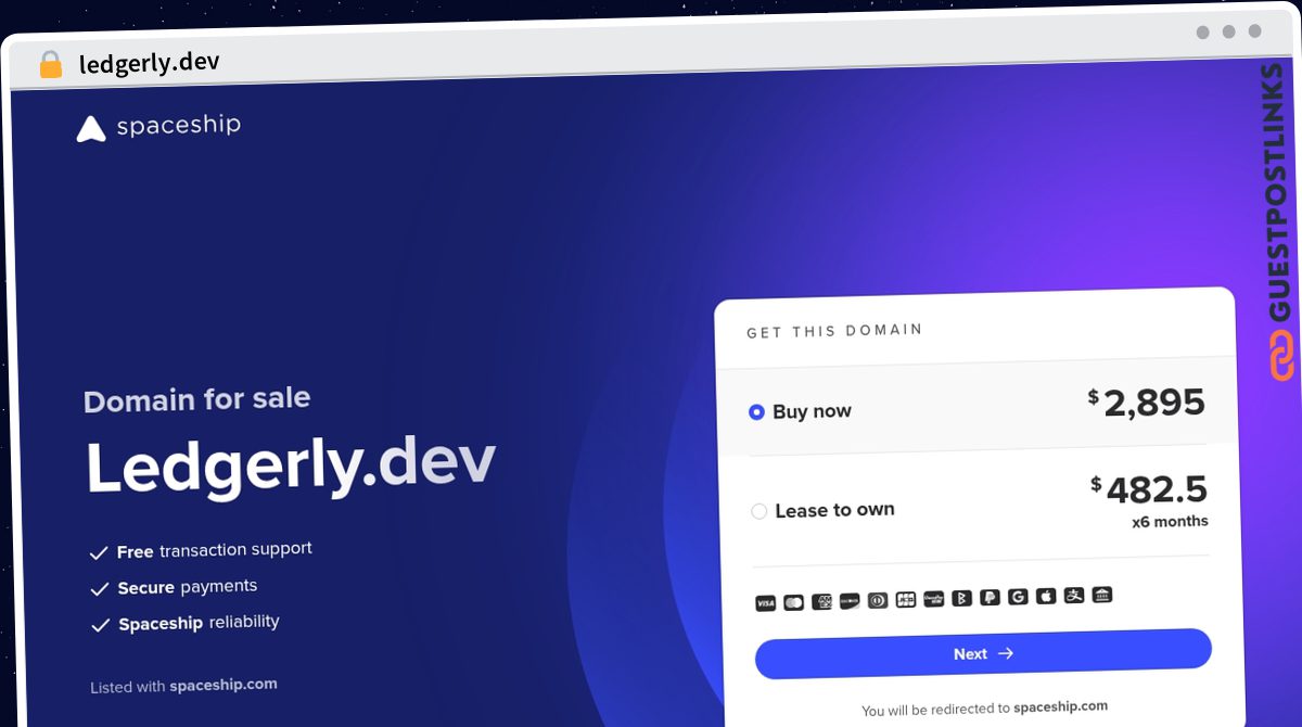 Publish Guest Post on ledgerly.dev