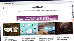 Publish Guest Post on legalcheek.com