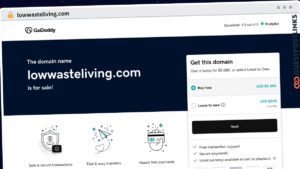 Publish Guest Post on lowwasteliving.com