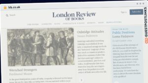 Publish Guest Post on lrb.co.uk
