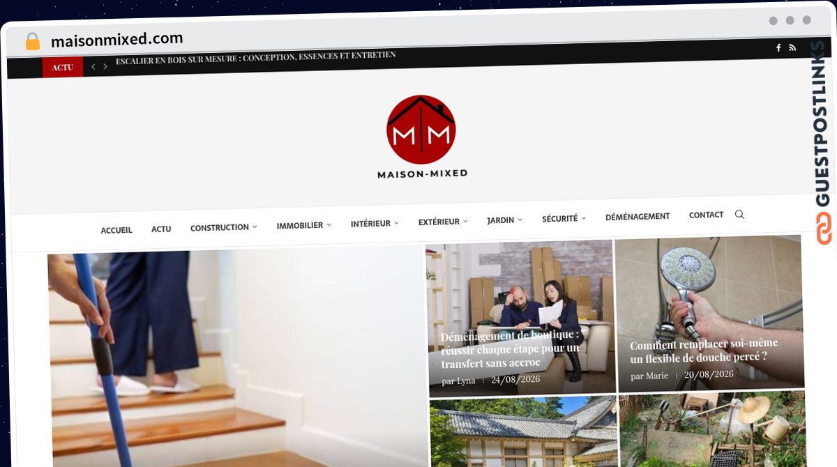 Publish Guest Post on maisonmixed.com