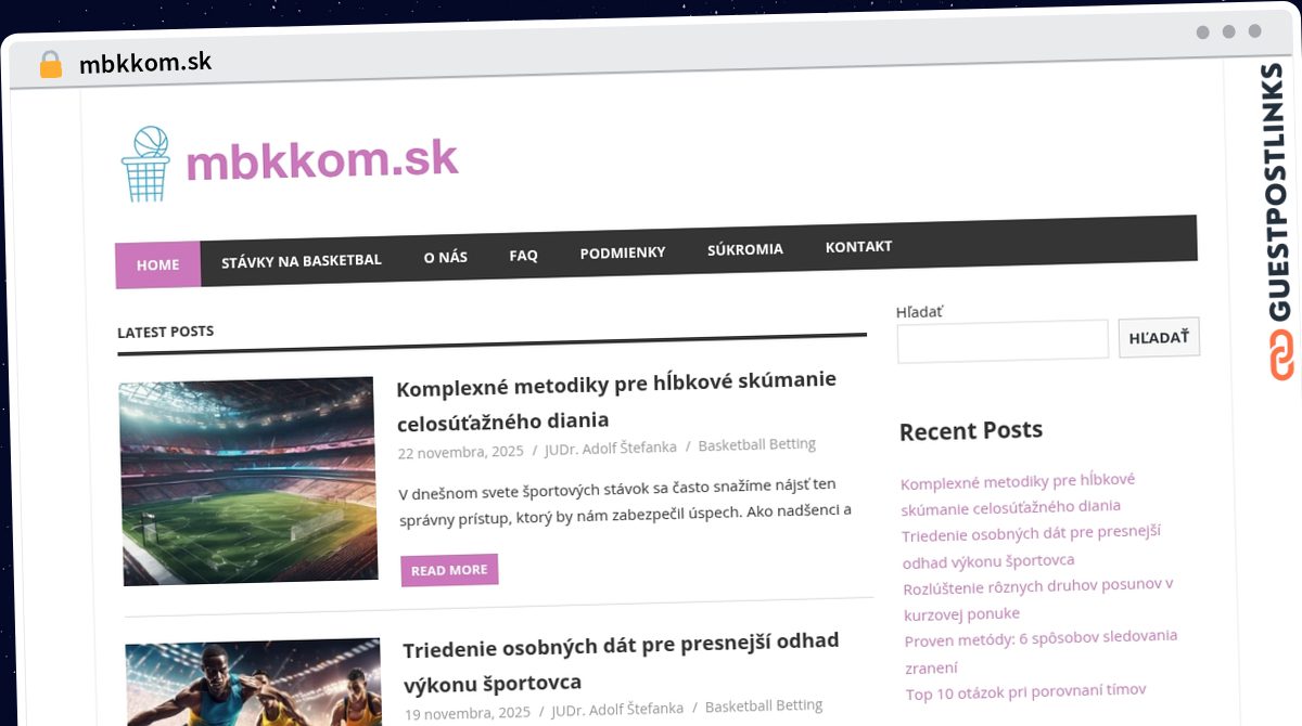 Publish Guest Post on mbkkom.sk