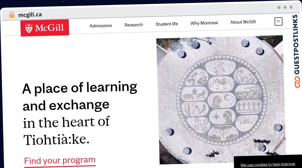 Publish Guest Post on mcgill.ca