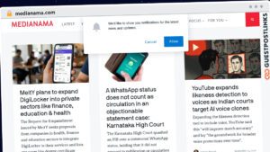 Publish Guest Post on medianama.com