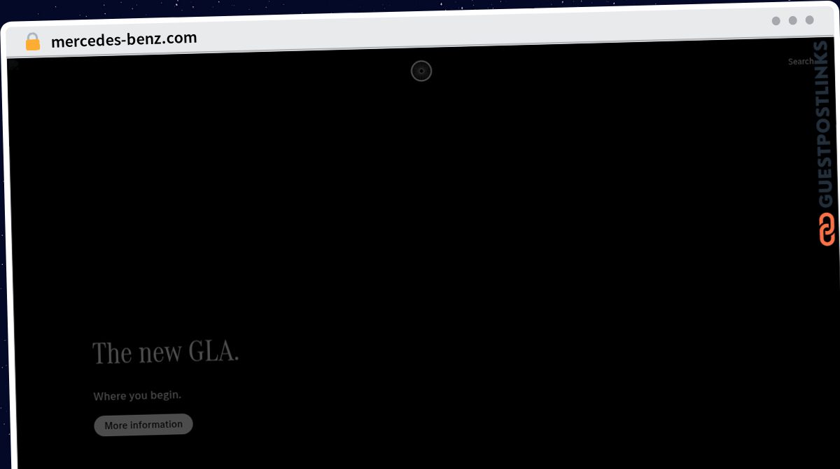 Publish Guest Post on mercedes-benz.com