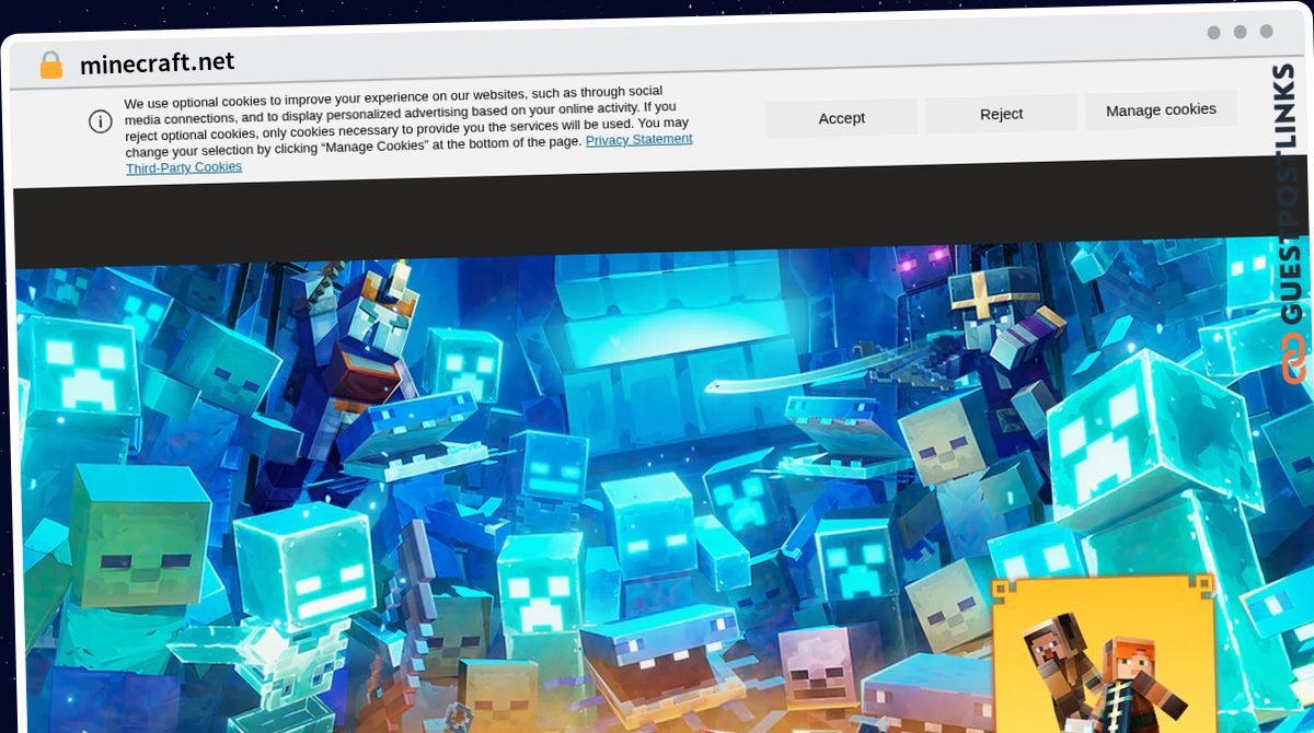 Publish Guest Post on minecraft.net