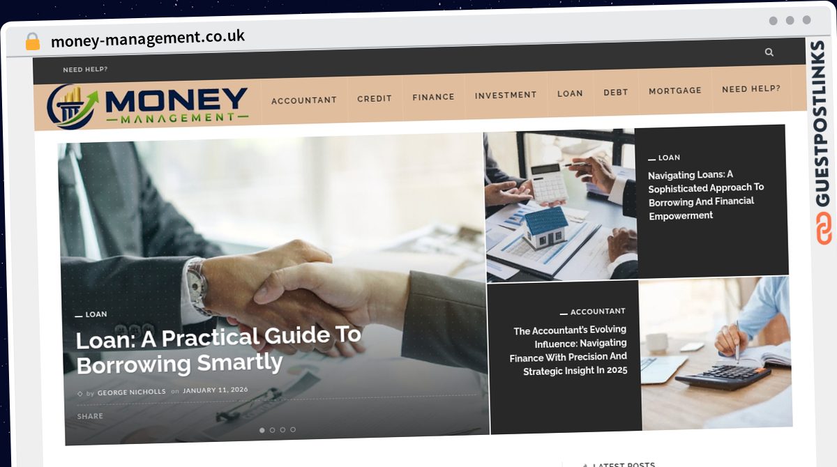 Publish Guest Post on money-management.co.uk