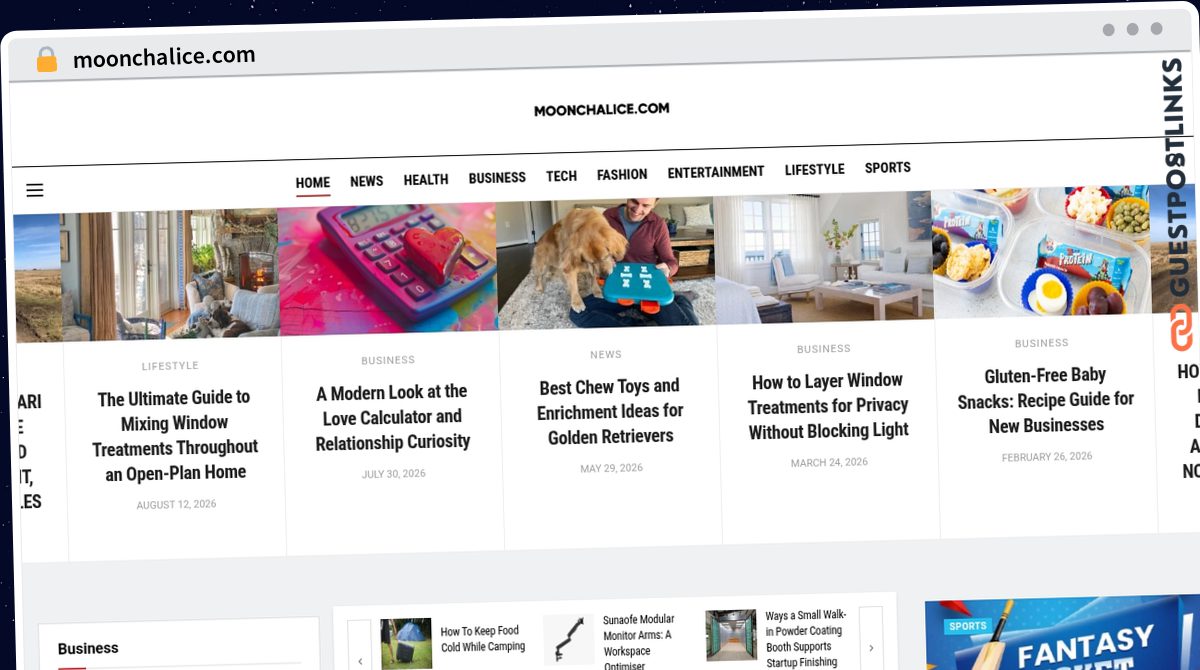 Publish Guest Post on moonchalice.com
