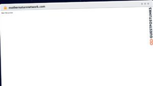 Publish Guest Post on mothernaturenetwork.com