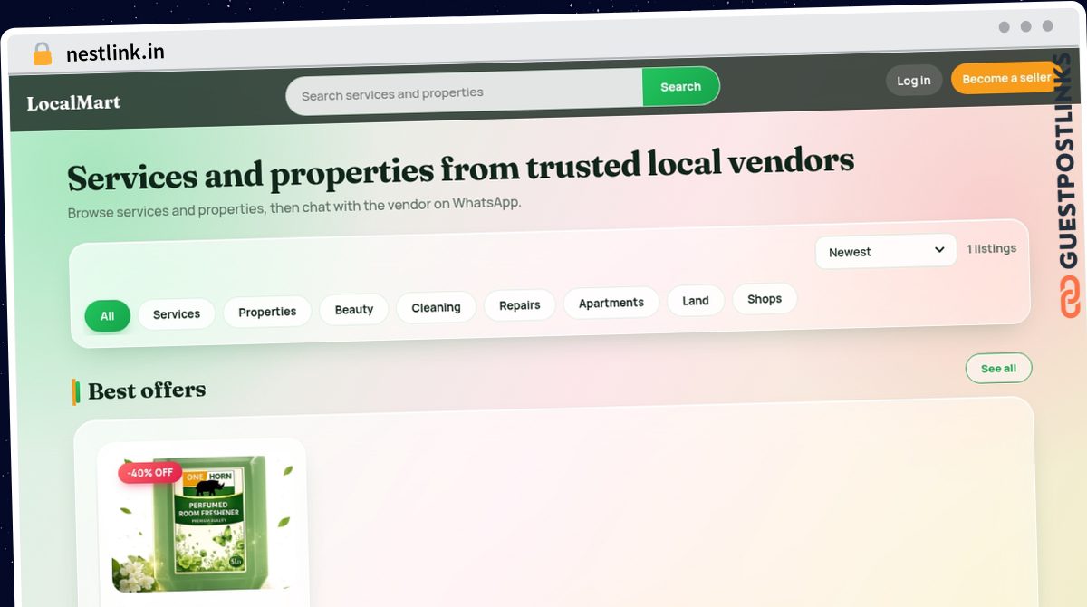 Publish Guest Post on nestlink.in
