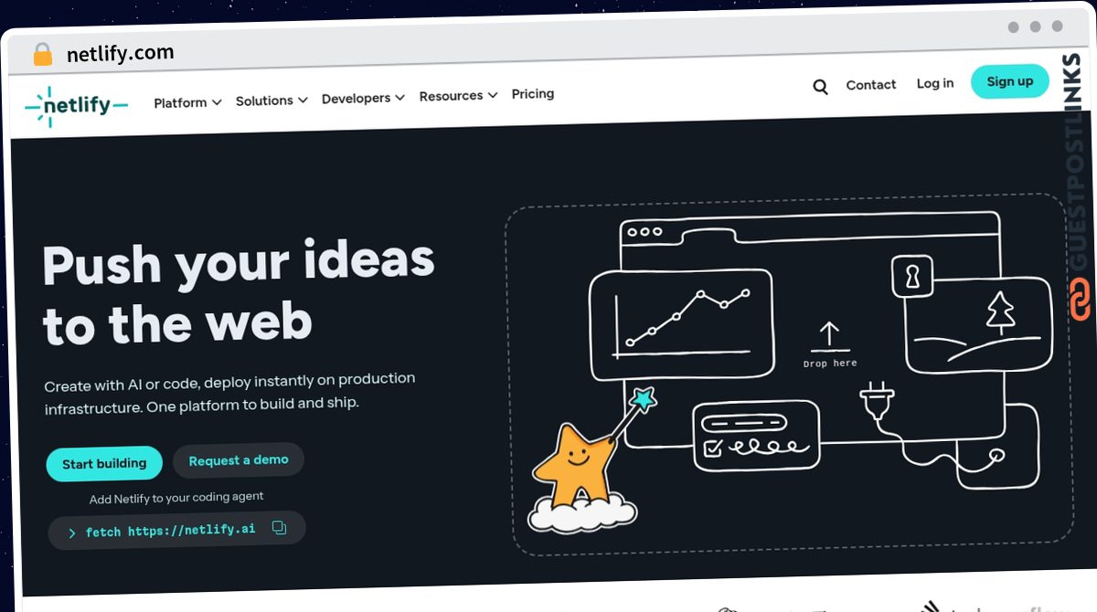 Publish Guest Post on netlify.com