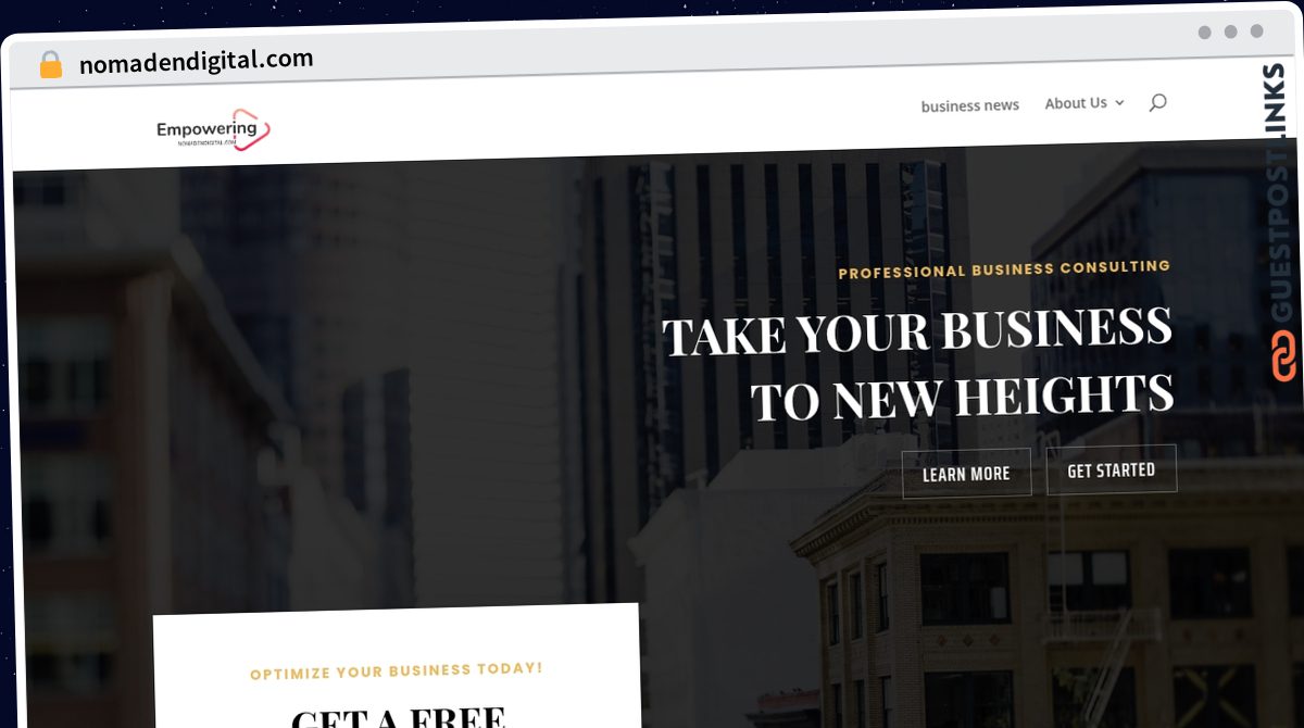 Publish Guest Post on nomadendigital.com