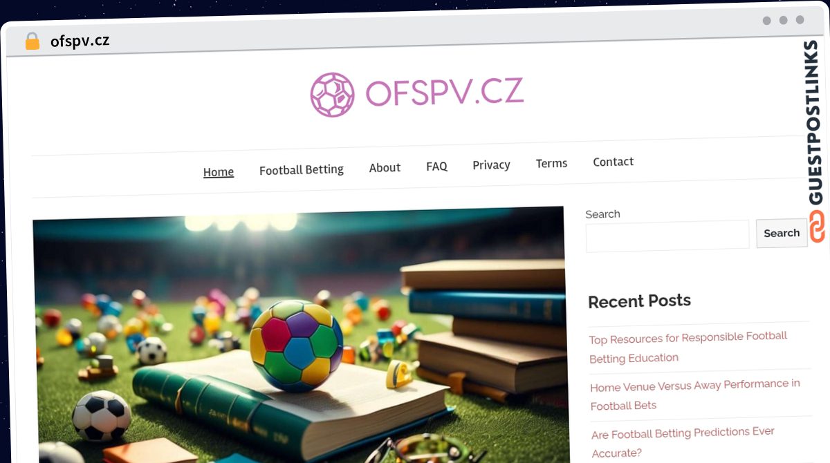 Publish Guest Post on ofspv.cz