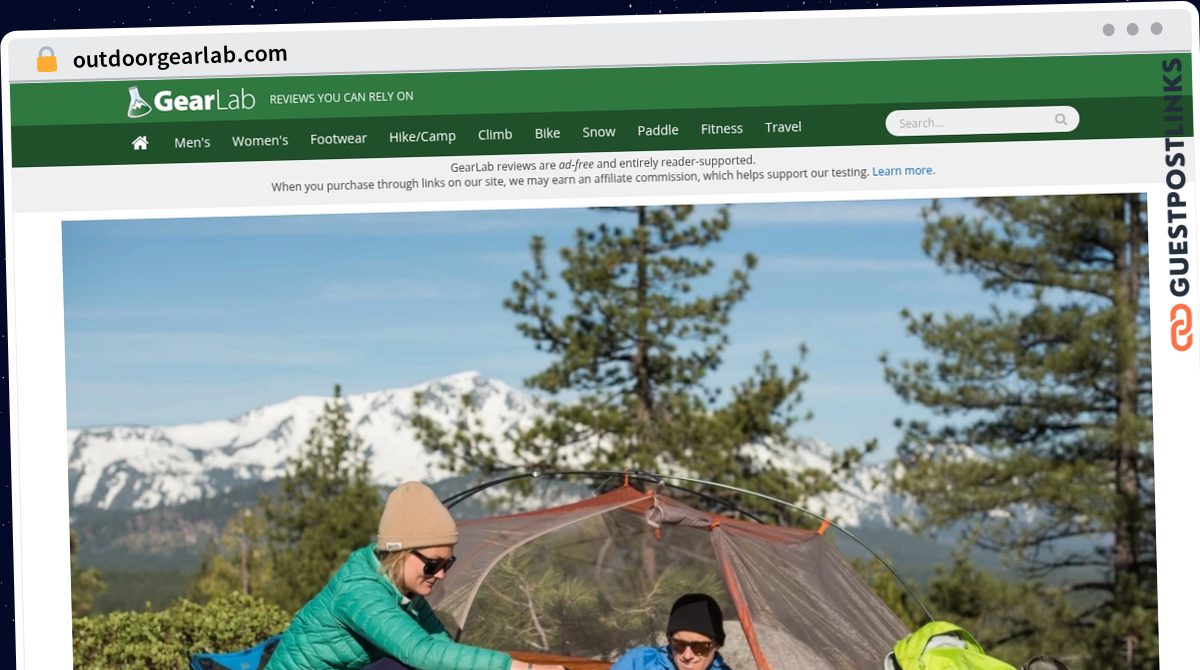 Publish Guest Post on outdoorgearlab.com