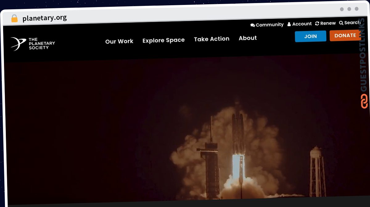 Publish Guest Post on planetary.org