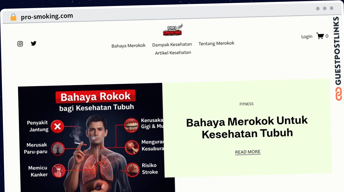 Publish Guest Post on pro-smoking.com