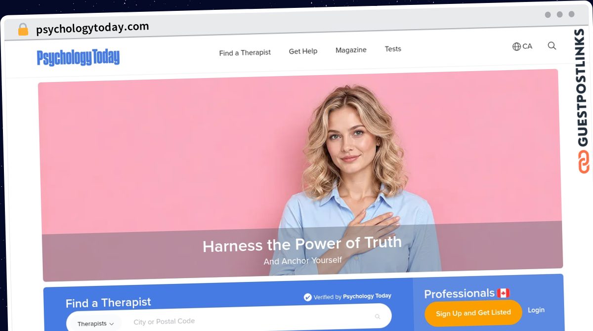 Publish Guest Post on psychologytoday.com